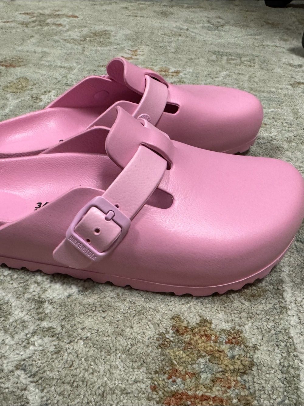 Birkenstock Bubblegum Pink Boston Slip-On Clogs - Picture 4 of 4